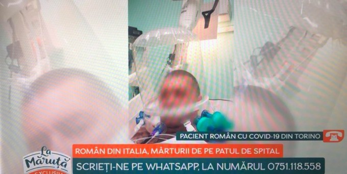 Mărturia unui român infectat cu Covid-19, internat în Italia: ”Nu știam dacă o să scap cu viață”