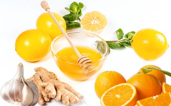 Sirop antiviral din portocală, usturoi, ghimbir și miere