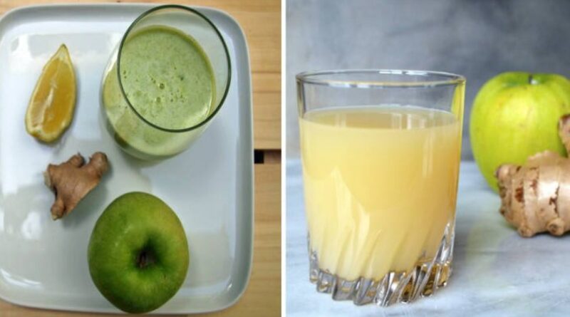 Combinați lămâia, mărul și ghimbirul în acest mod pentru a elimina kilogramele de toxine din organism și pentru a preveni probleme de sănătate cauzate de un colon toxic
